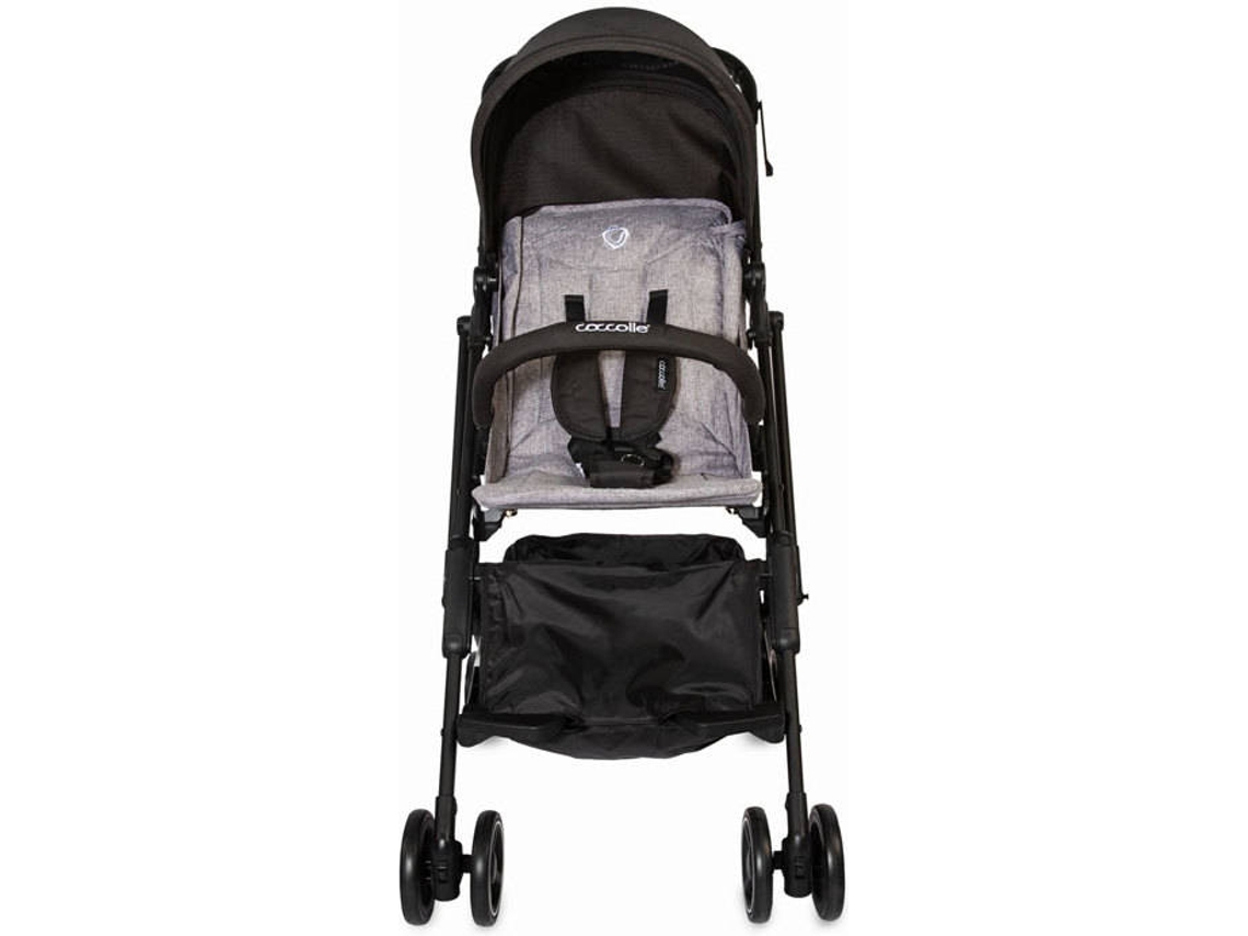 Carrinho de Bebé COCCOLLE Mino Preto (64x48x102 cm)