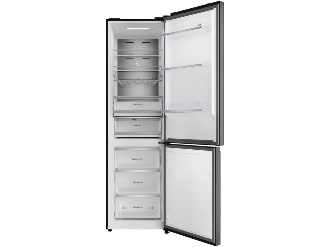 Frigorífico Combinado TEKA RBF 88670 GBK (No Frost - 201,8 cm - 378 L - Preto)