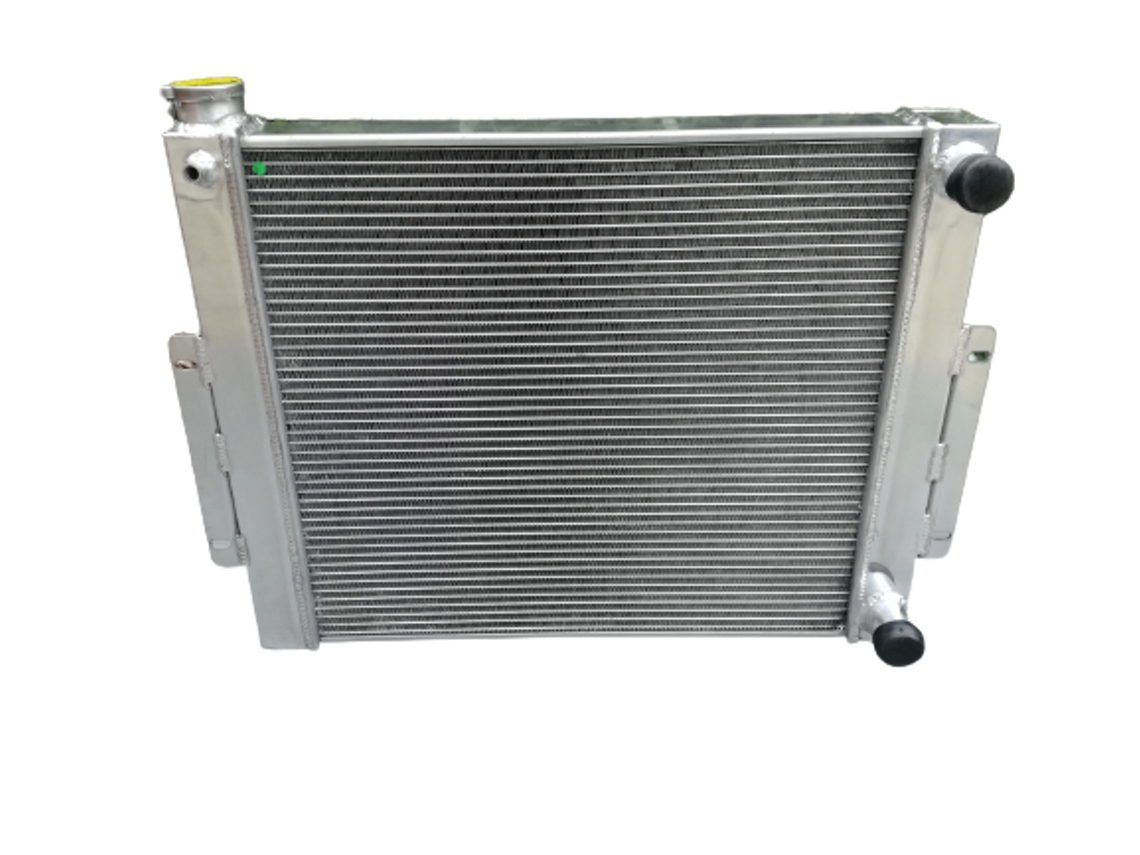 Radiador De Alumãnio Para Jeep Cj7, Compatãvel Com Chevy V8 Ls Swap, 3 Linhas, Performance Eficiente De Refrigeraã§ã£o Oem