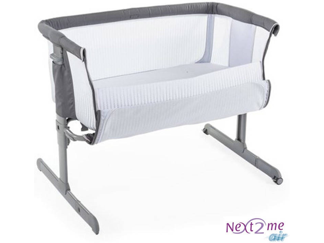 Berço CHICCO PUERICULTURA  Next 2 Me Air Dark Grey