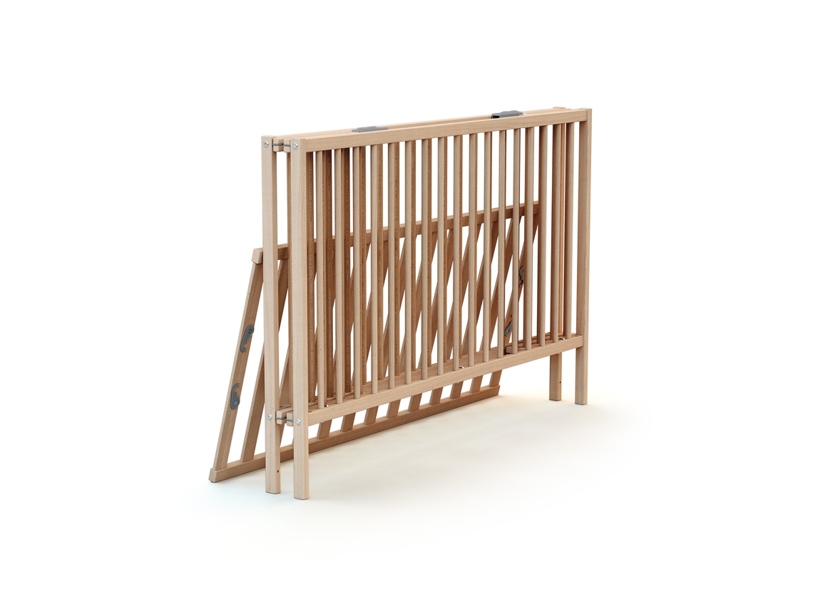 Berço WEBABY (60 x 120 cm - Castanho)