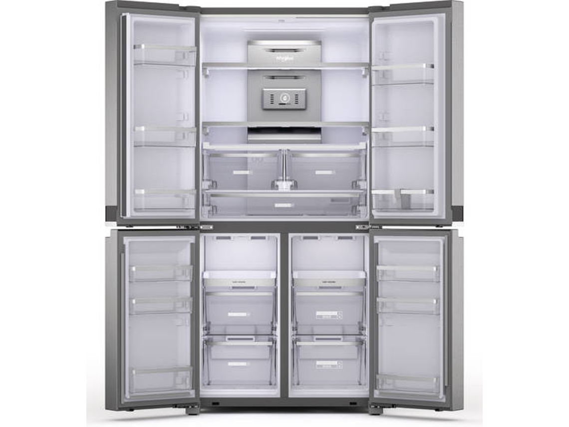 Frigorífico Americano WHIRLPOOL WQ9 M2L (No Frost - 187.4 cm - 596 L - Inox)