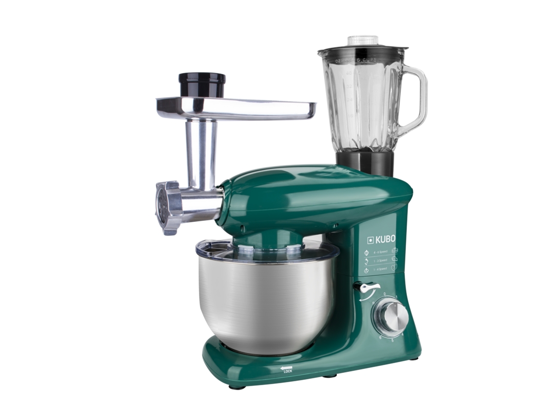 Robô de Cozinha KUBO KBKM4570 (6 L - 1400 W - 7 acessórios)