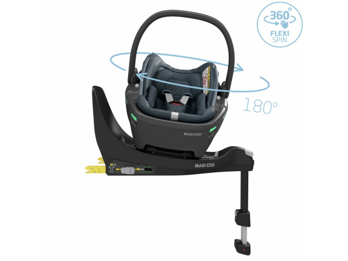 Cadeira auto para bebé modular desde o nascimento MAXICOSI Coral 360 Essential Graphite