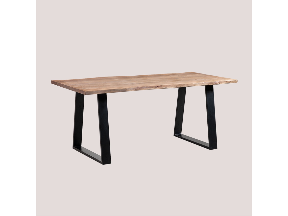 Mesa de Jantar SKLUM (Madeira - Castanho - 77 x 180,5 x 94 cm)