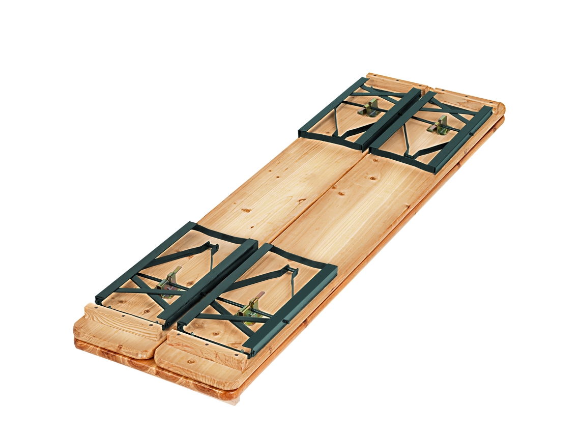 Conjunto De Móveis Para Tenda Sissi, 3 Peças, Dobrável Tectake