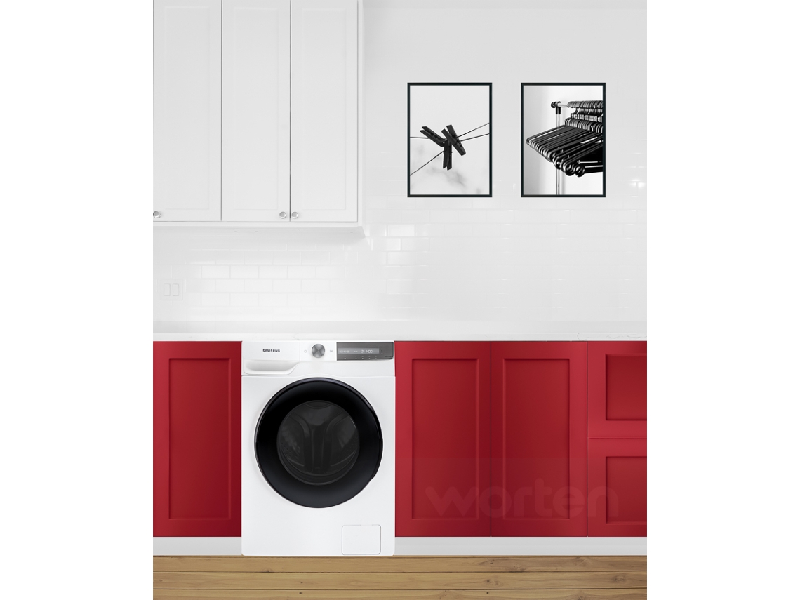 Máquina de Lavar Roupa SAMSUNG Quick Drive WW80T734DBH (8 kg - 1400 rpm - Branco)