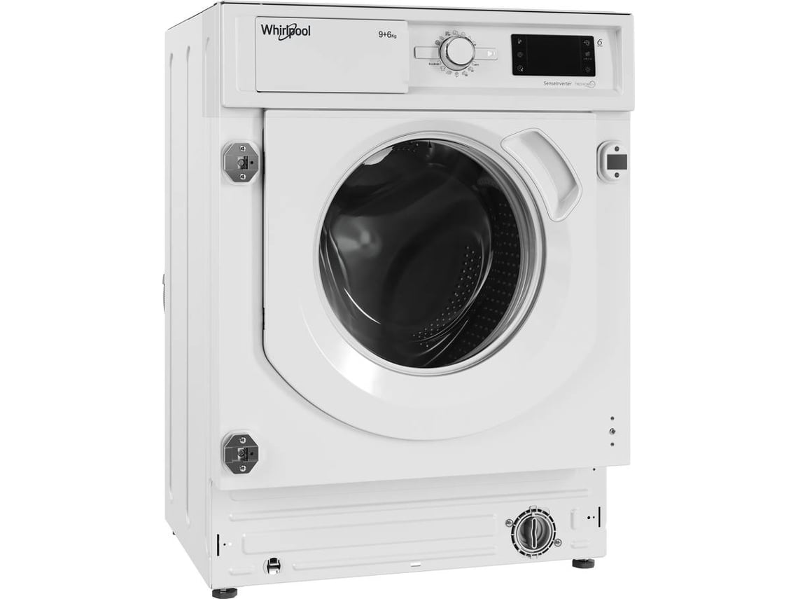 Máquina de Lavar e Secar Roupa Encastre WHIRLPOOL BI WDWG 961485 EU (6/9 kg - 1400 rpm - Branco)