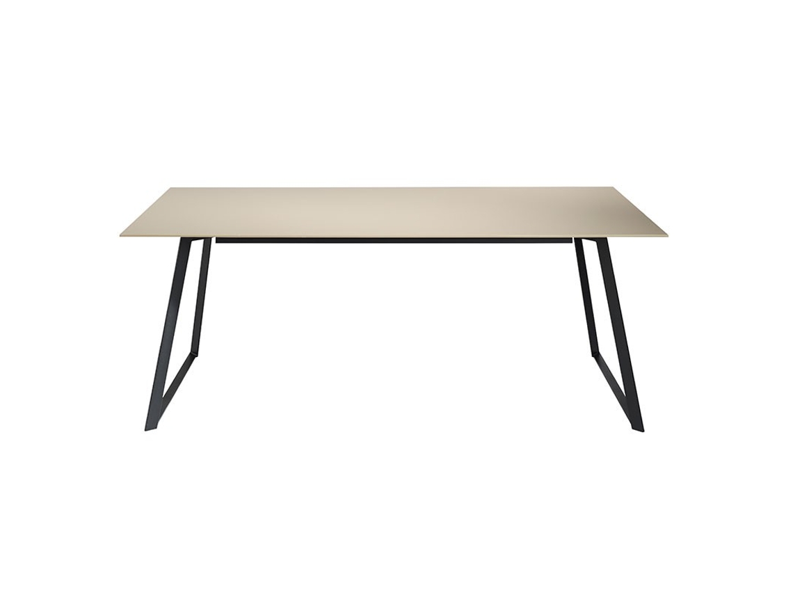 Mesa de Refeição MOMMA HOME (Madeira - Bege - 200 x 90 x 75 cm)