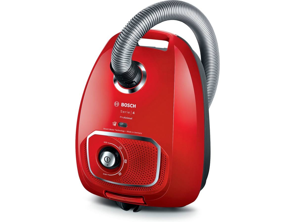 Aspirador com Saco BOSCH BGLS4PET2 Série 4 ProAnimal (75 dB - Saco de pó 4 L)