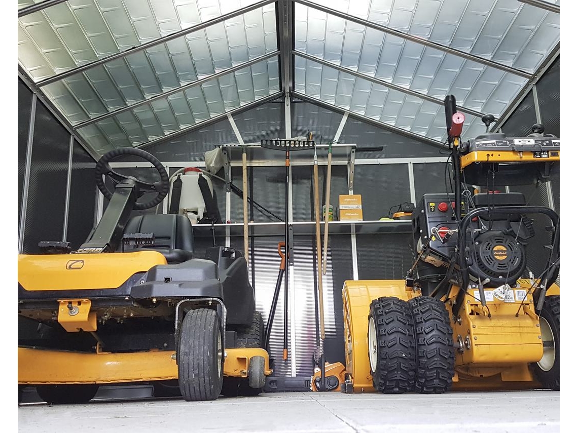 Abrigo de Jardim CANOPIA Yukon de Policarbonato 395X332X252 cm