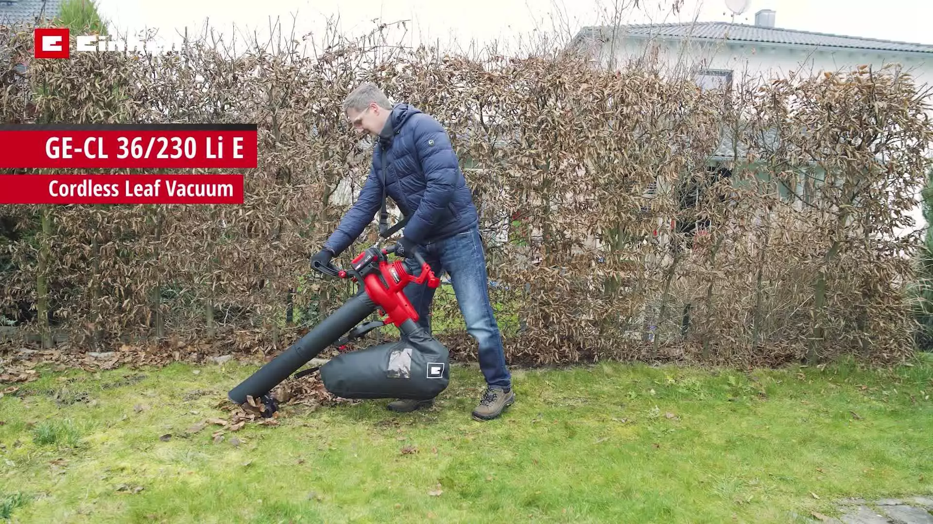 Aspirador Soprador Sem Fio EINHELL Ge-Cl 36/230 Li