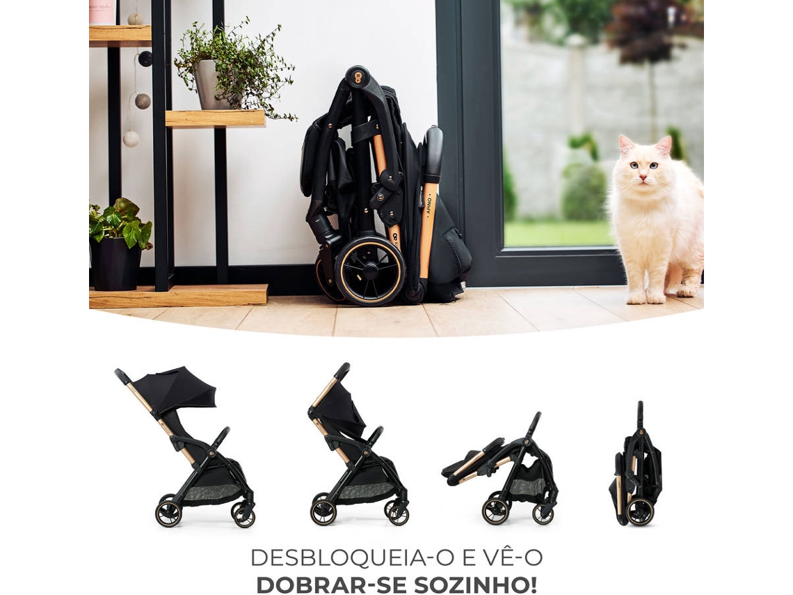 Carrinho de Bebé KINDERKRAFT Apino Black