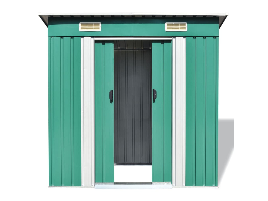 Abrigo de Metal MAISON EXCLUSIVE Verde (80x159 cm)