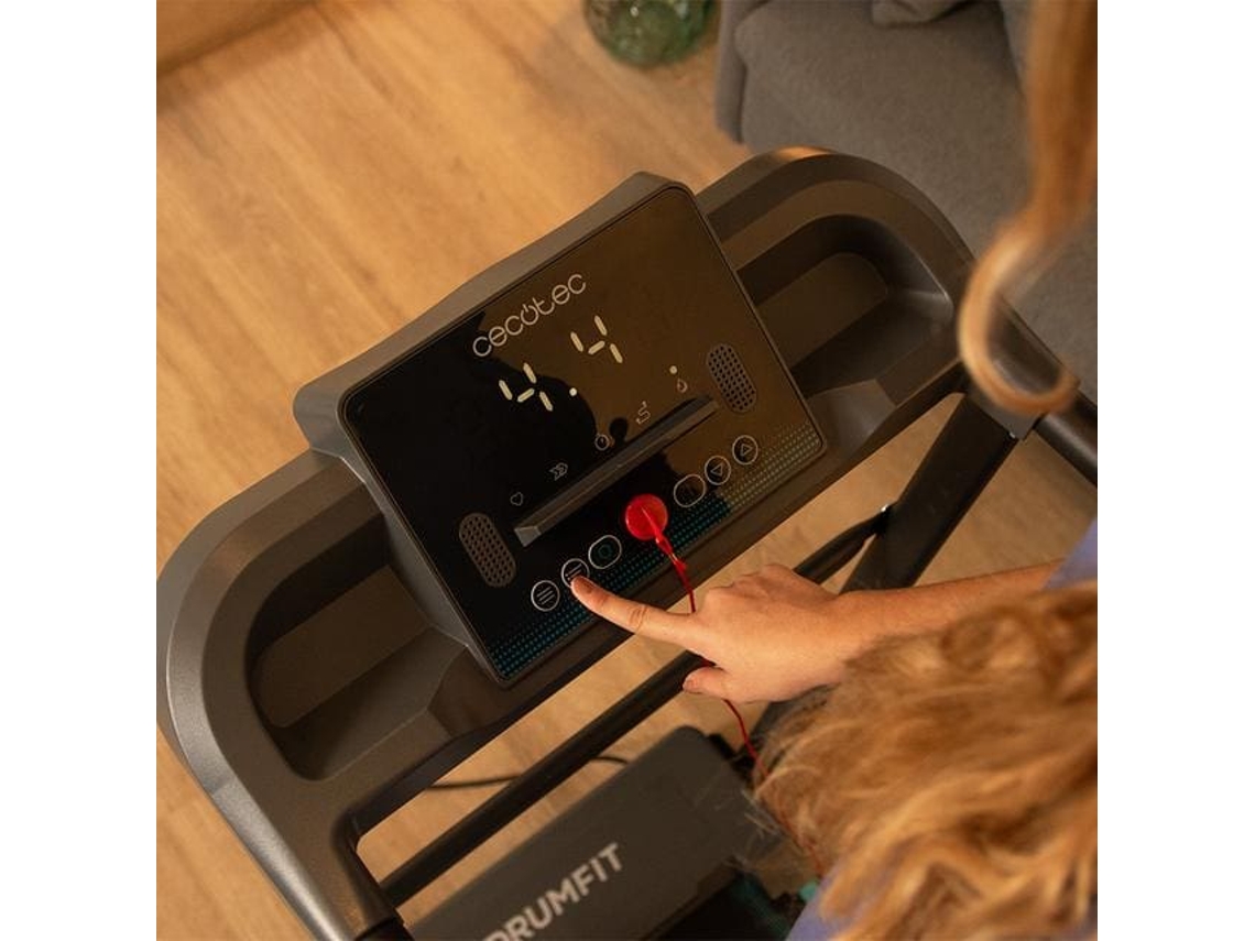 Passadeira Elétrica de Corrida CECOTEC Drumfit Wayhome 1200 Sprint (vel.máx: 10km/h)