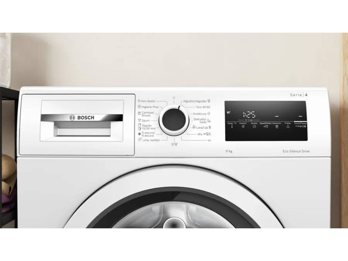 Máquina de Lavar Roupa BOSCH WAN24200EP (9 kg- 1200 rpm - Branco)
