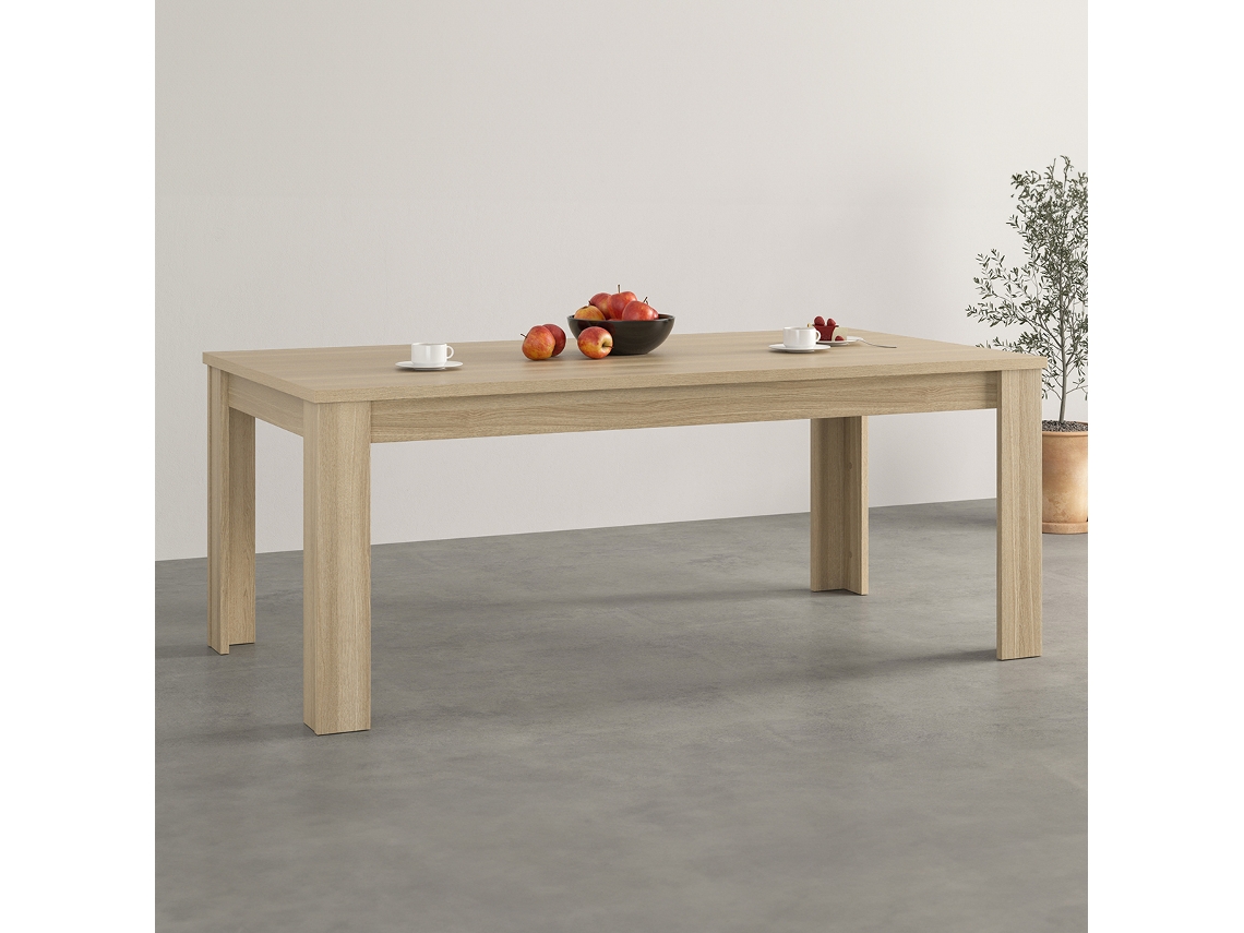 Mesa De Jantar De 8 Lugares Em Madeira Lucius Petits Meubles