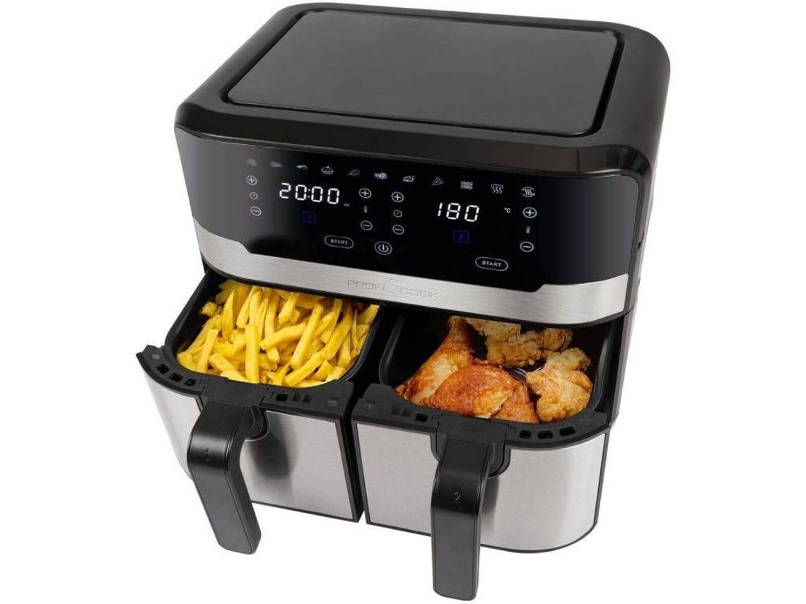 Fritadeira sem Óleo PROFICOOK FR 1242 (9 L - Preto)