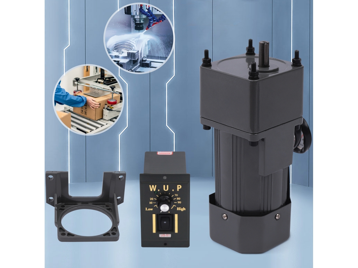 Motor De Induã§ã£o 90w 220v Eixo 1.2x2.8cm Dimensãµes 16.5x9x9cm Oem