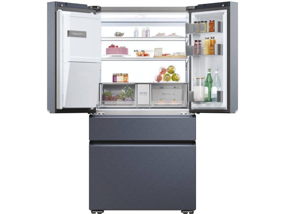 Frigorífico Americano HAIER HFW7918EIMB (No Frost - 177,5 cm - 601 L - Preto)