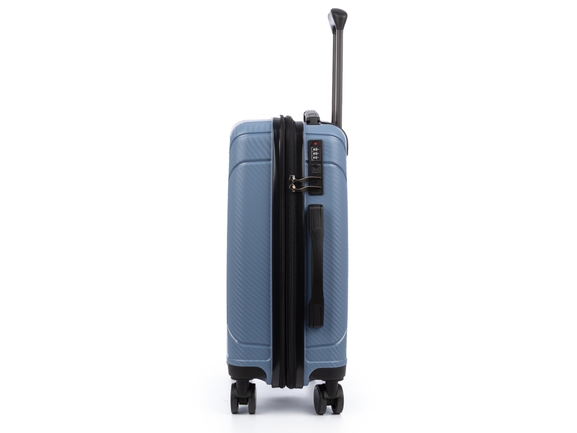 Conjunto De 3 Malas Trolley Expansíveis Em Pp Resistente A Quebra. Fechadura Tsa Numérica, 4 Rodas Duplas Giratórias 360°. Dam