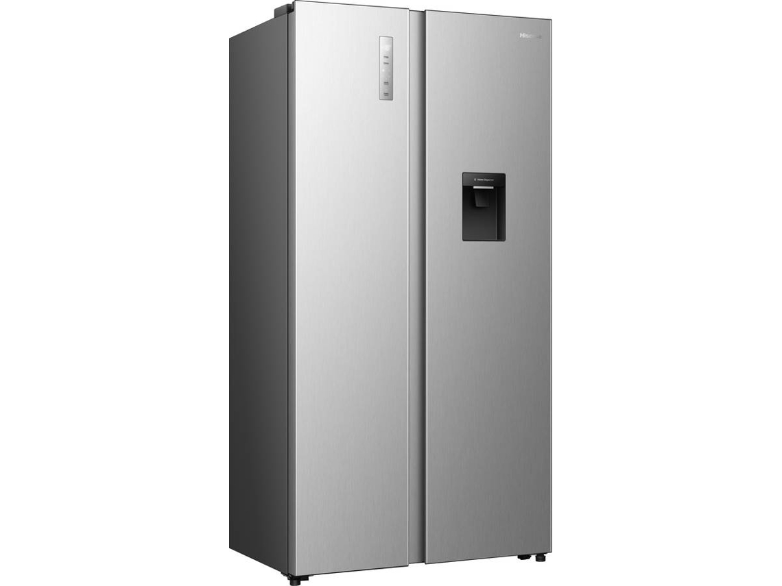 Frigorífico Americano SBS HISENSE RS3P558NMIE (No Frost - 178.6 cm - 541 L - Cinzento)