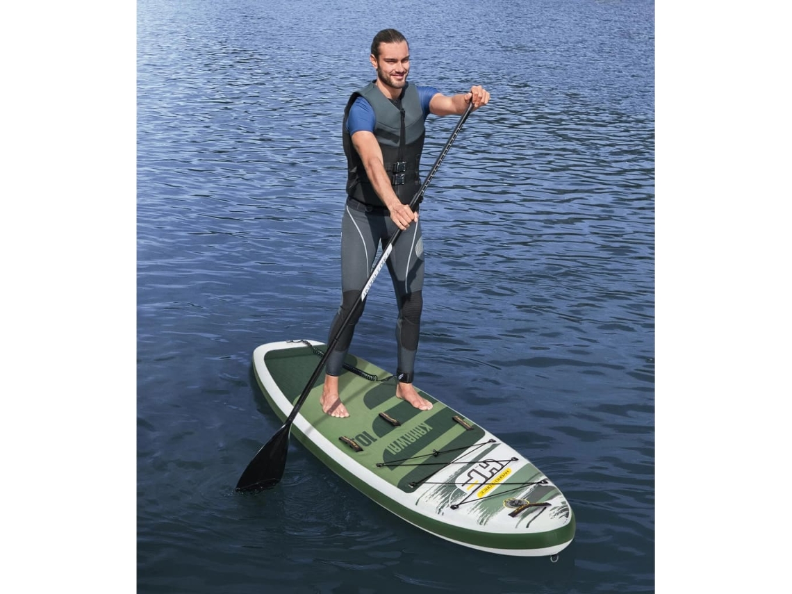 Prancha de sup insuflável BESTWAY Verde Poliéster (310 x 86 x 15 cm)