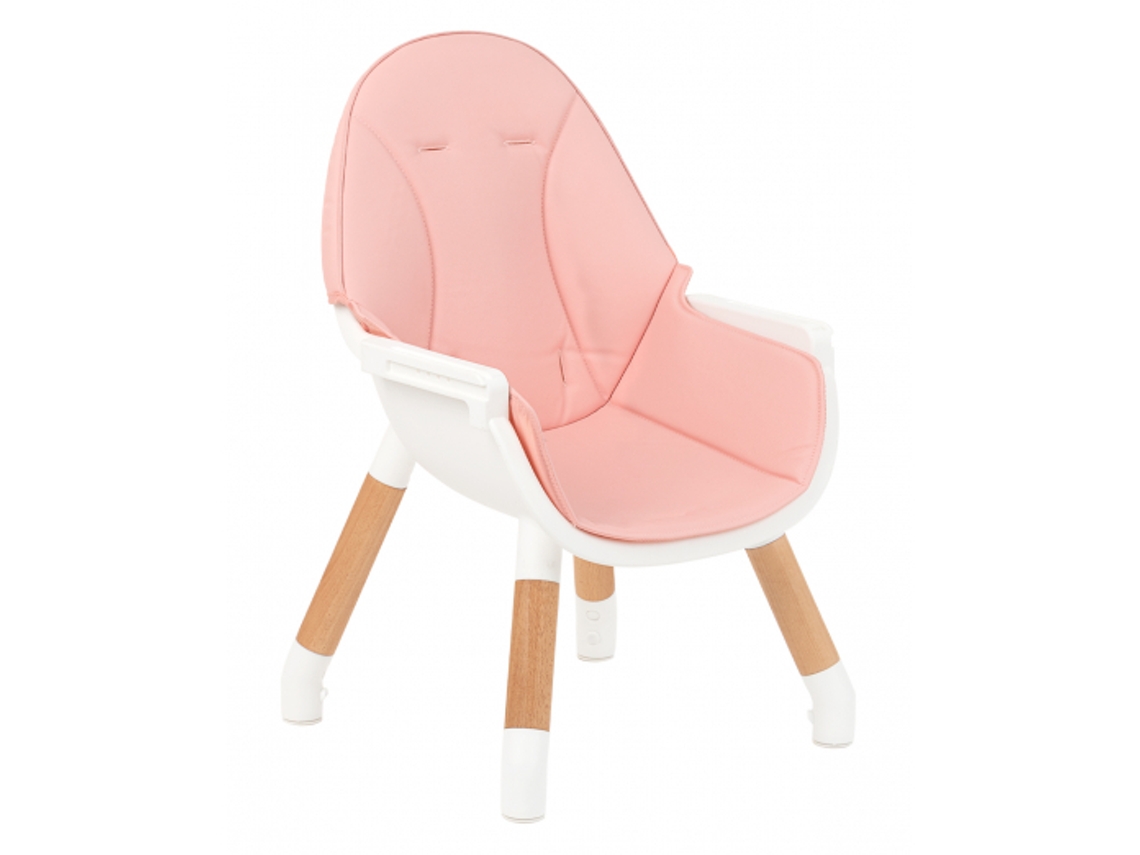 Cadeira alta evolutiva Multi 3 em 1 Rosa KIKKABOO ESPAÑA SL.