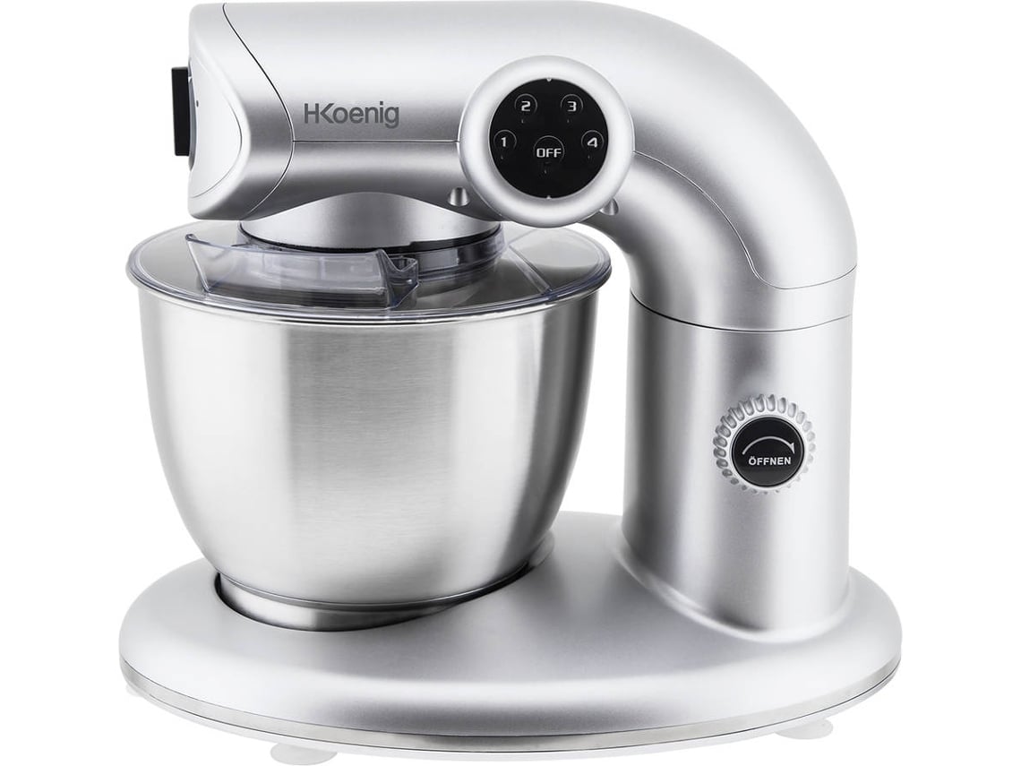 Batedeira com Taça H. KOENIG KM80 Prateado (5.5 L - 1000 W)