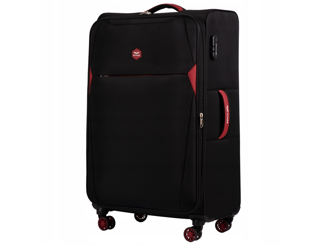 Mala, Material De Poliéster, Dimensões 79x47x30 Cm, Capacidade De 110 L, Rodas Duplas Giratórias, Cabo Telescópico Ajustável Oem