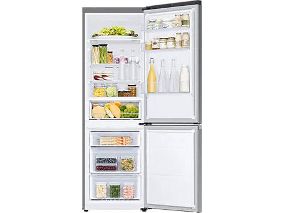 Frigorífico Combinado SAMSUNG RB34C671DS9/EF D (No Frost - 185 cm - 344 L - Inox)