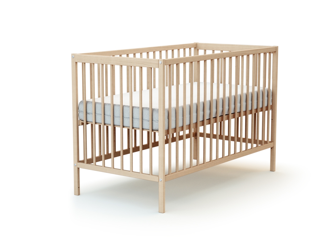 Berço AT4 (60 x 120 cm - Castanho)