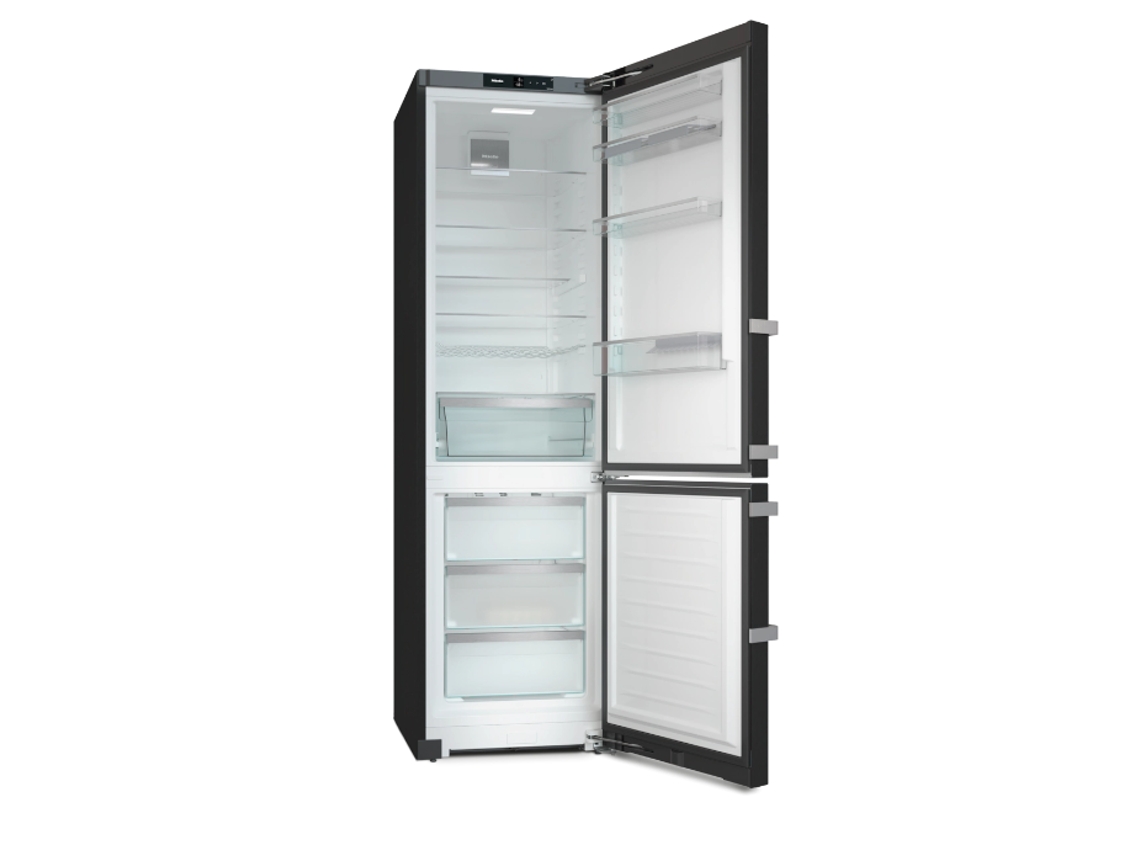 Frigorífico Combinado MIELE KFN4795CD (No Frost - 201.5 cm - 371 L - Cinzento)