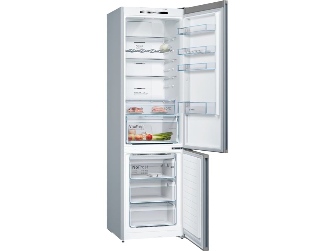 Frigorífico Combinado BOSCH KGN36VIED (No Frost - 186 cm - 326 L - Inox)