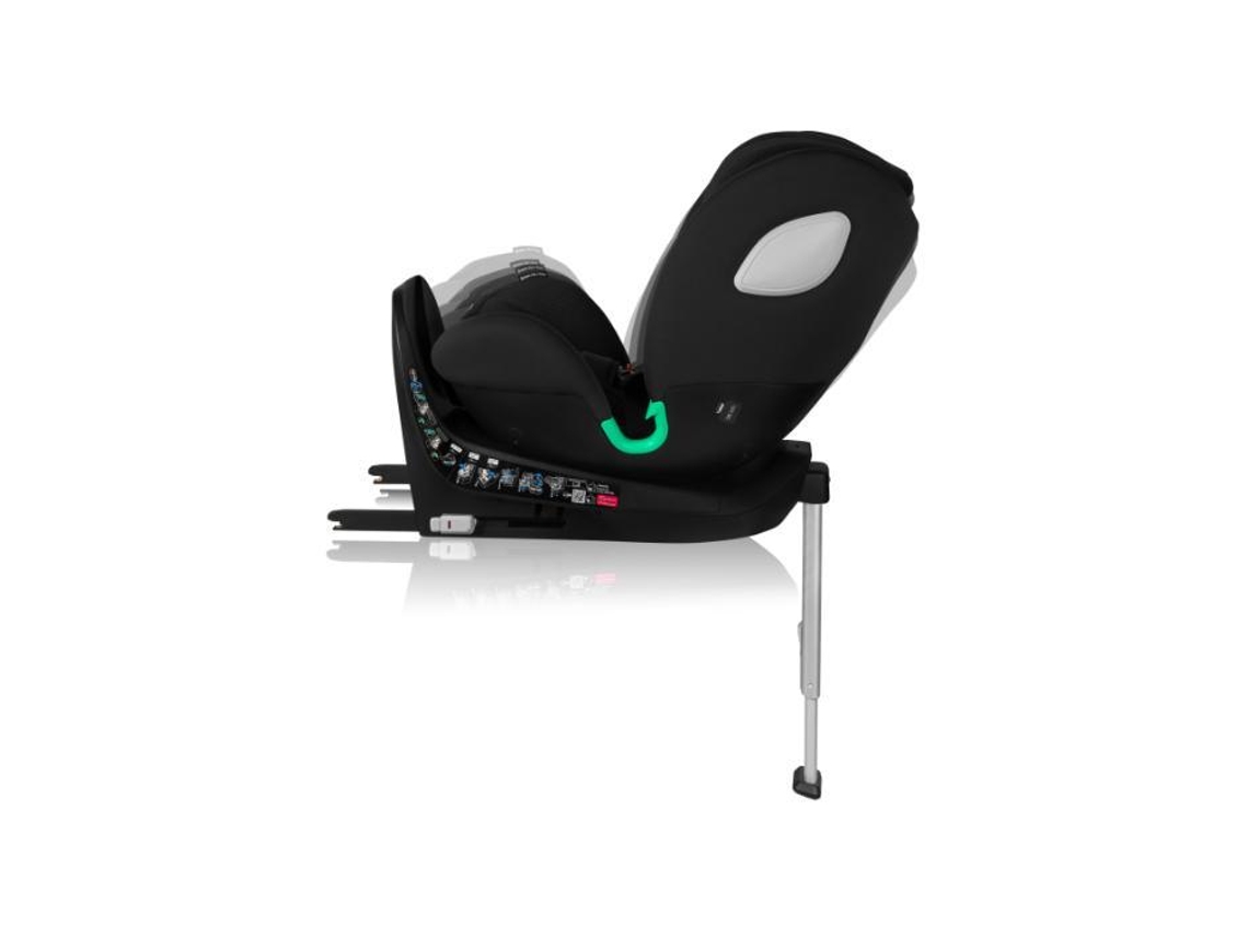 Cadeira Auto I-Size Braam Air Black 40-150 Cm LIONELO