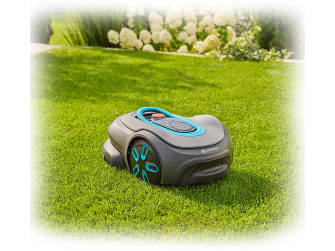 Robot Corta-Relva GARDENA Sileno Max 1500 (Cinza e Turquesa)