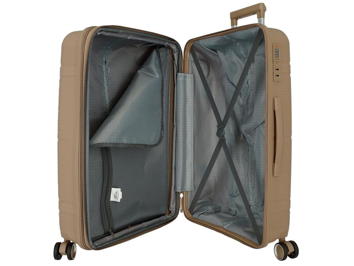 Conjunto de 3 Malas de Viagem ROLL ROAD Universe Champagne (55/68/75cm - 37/72/96L)