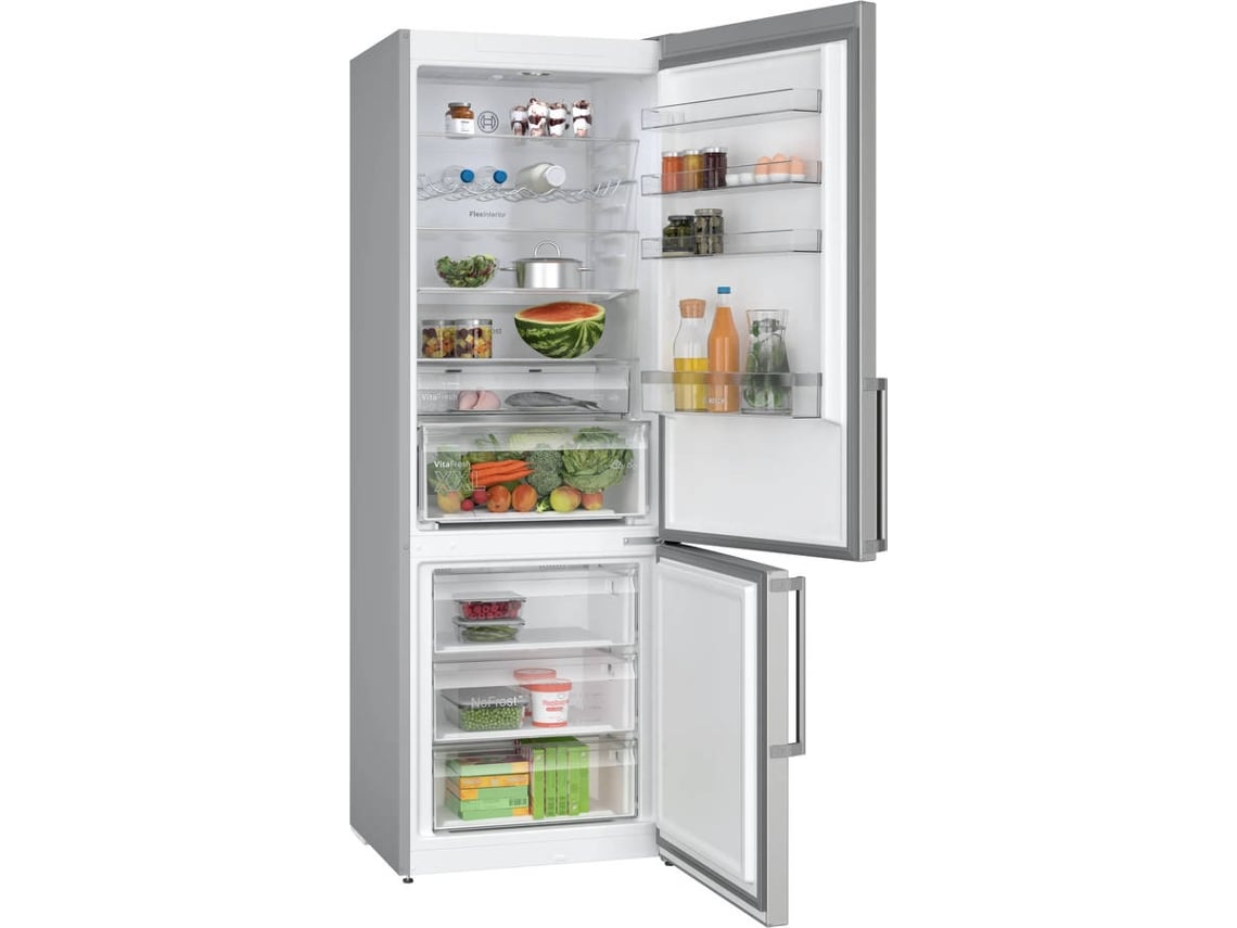 Frigorífico Combinado BOSCH KGN497ICT (No Frost - 203 cm - 440 L - Inox)