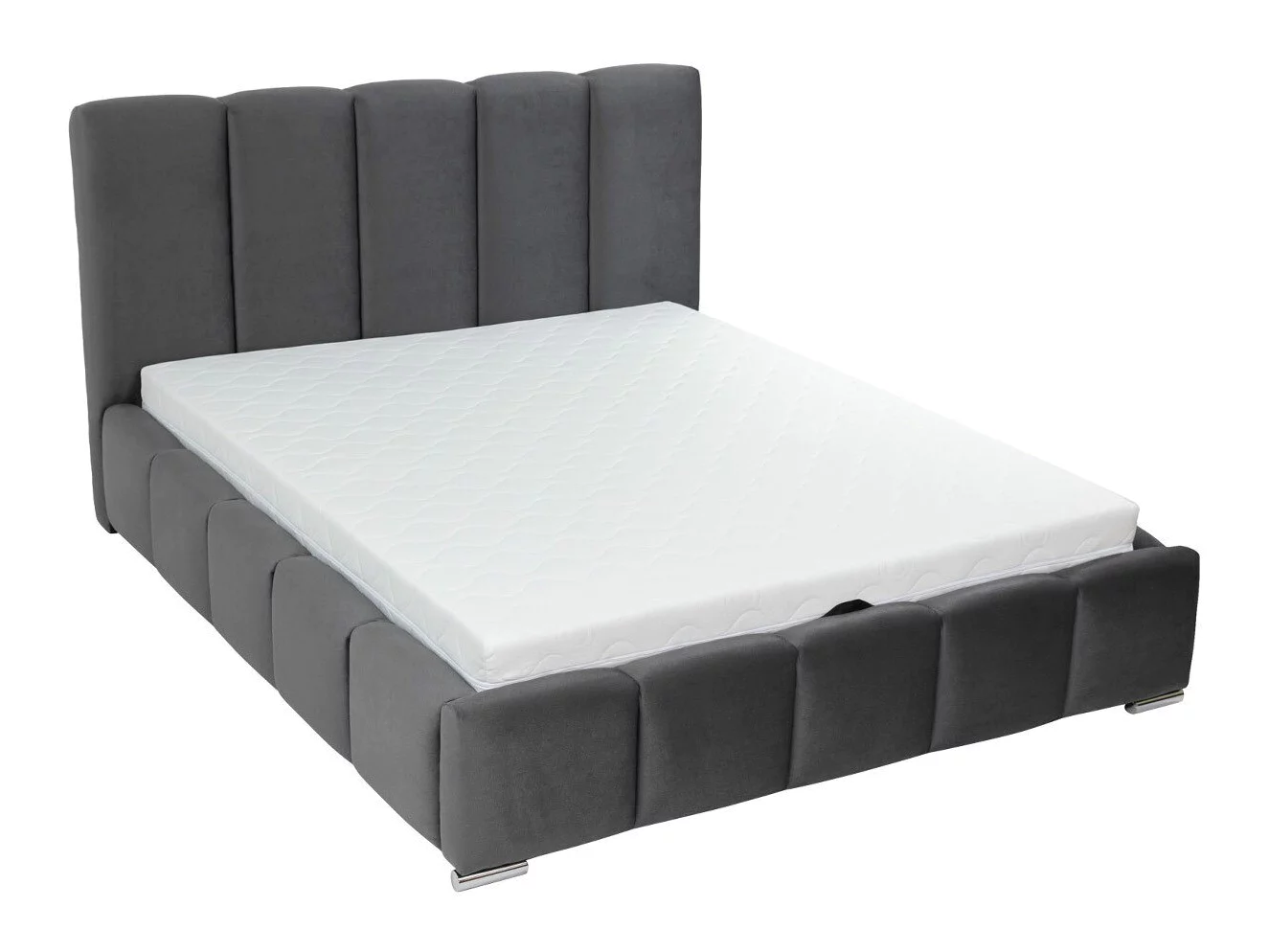 Cama Estofada c/arrumação AMBIHOME GORDON (Bege - 180x200 cm)