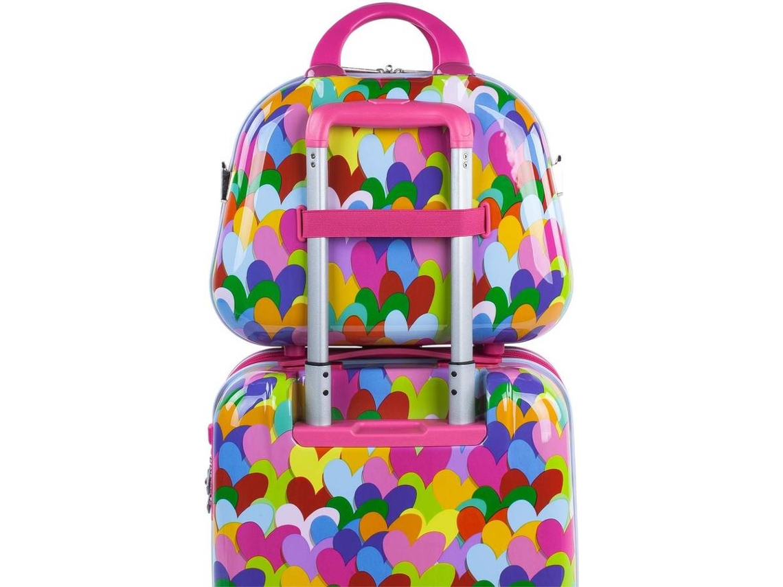 Conjunto de Malas de Viagem AGATHA RUIZ DE LA PRADA 131150B Rosa (47 L)