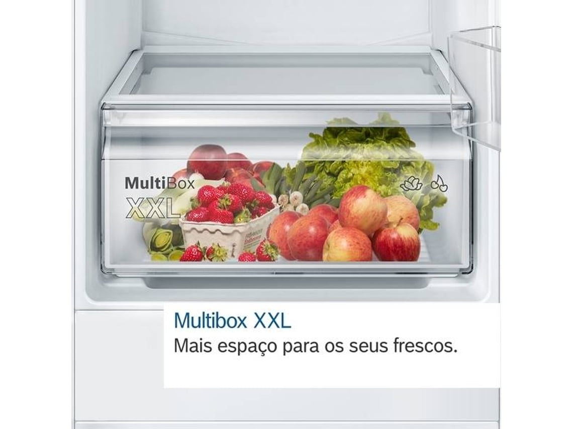 Frigorífico Combinado Encastre BOSCH KIN86ADD0 (No Frost - 177.2 cm - 260 L - Branco)