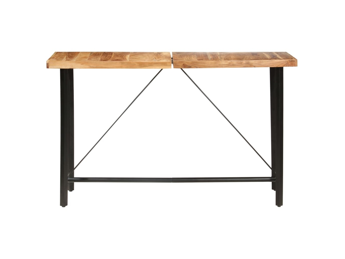 Mesa de bar VIDAXL Marrom Madeira