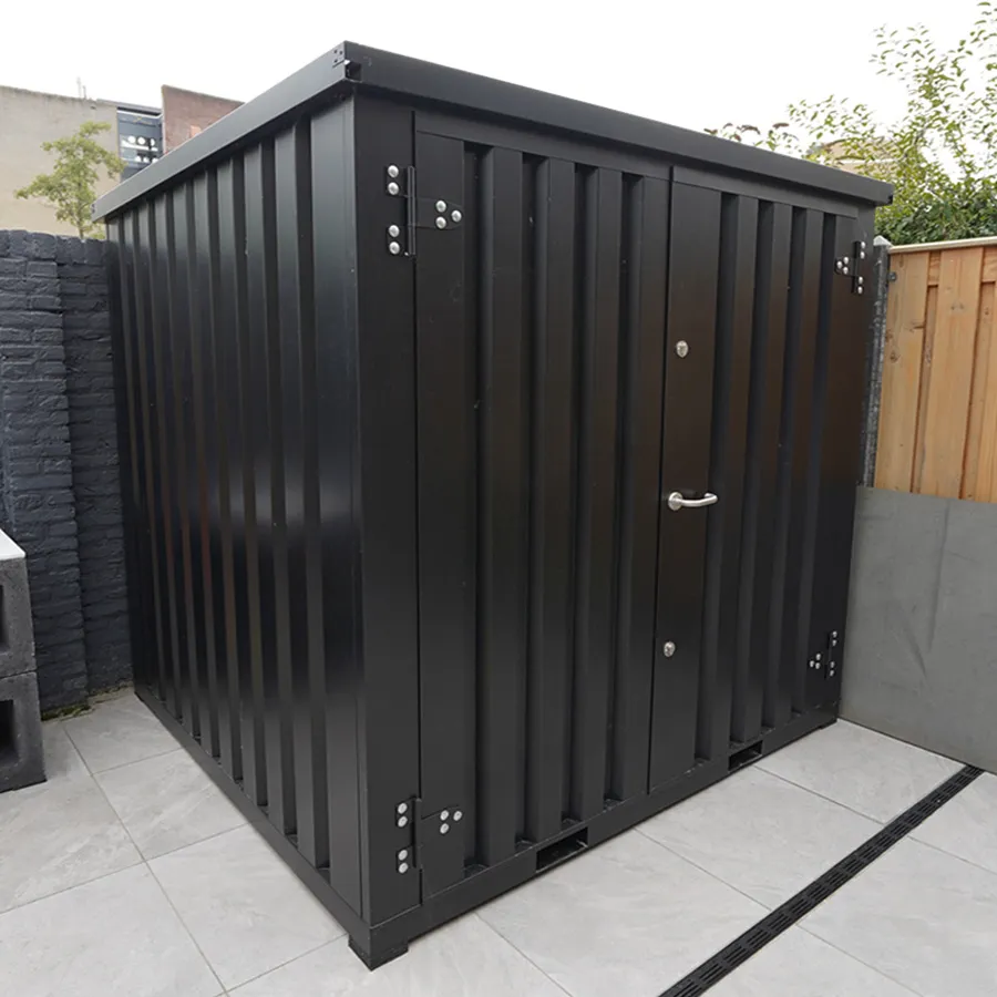 Abrigo FOCO 2x2 Porta Dupla Curto Em Preto