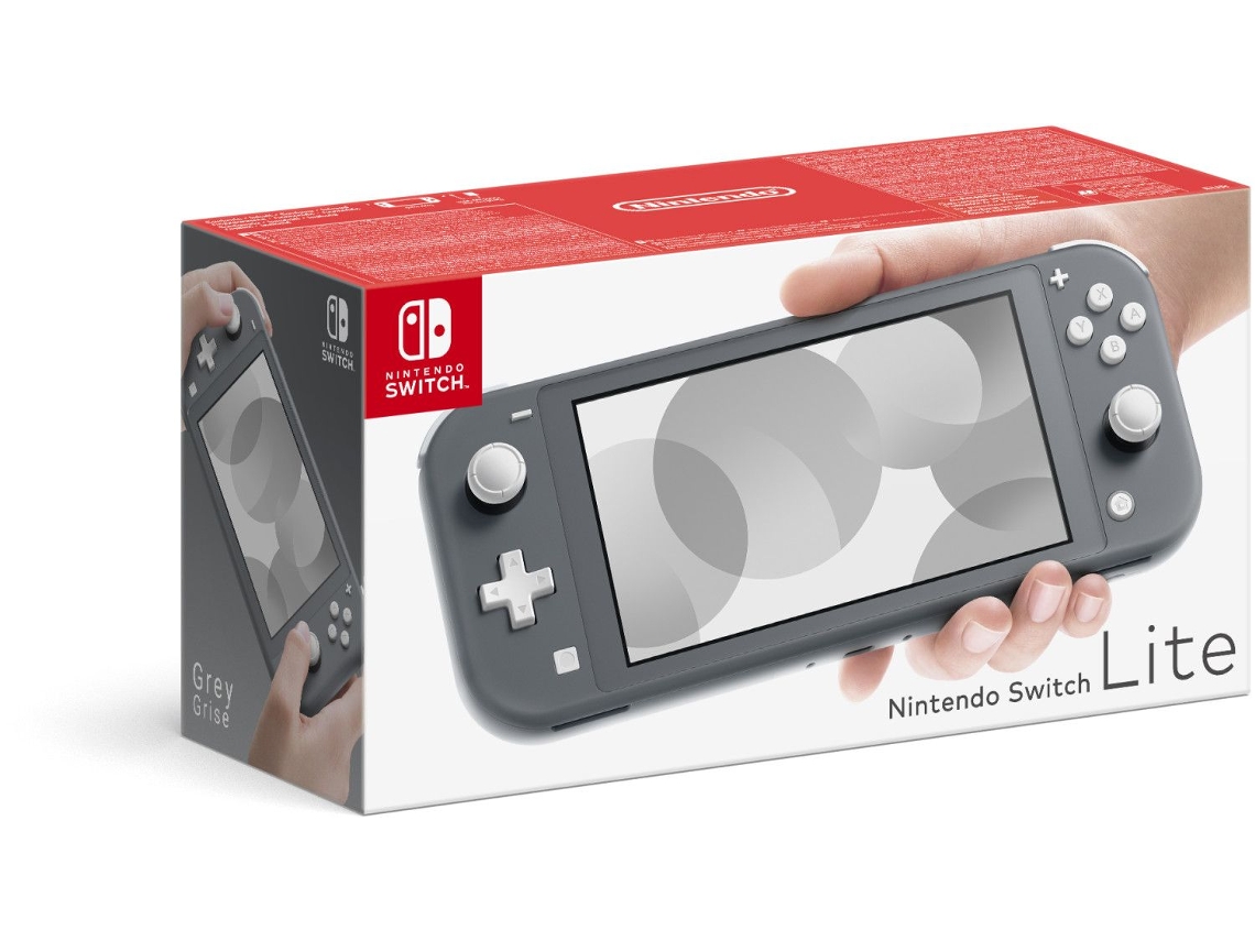 Switch Lite NINTENDO 32 Go Cinzento (Recondicionado Como Novo)