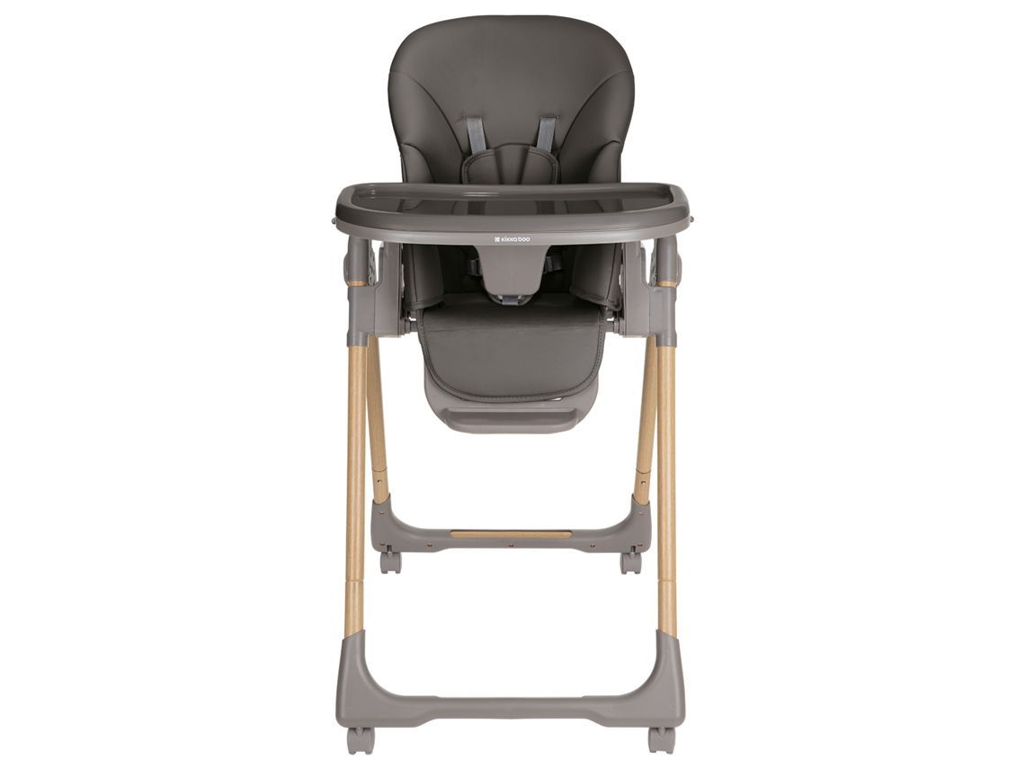 Cadeira De Refeição Cinza Escuro Verde Azeitona Kikkaboo