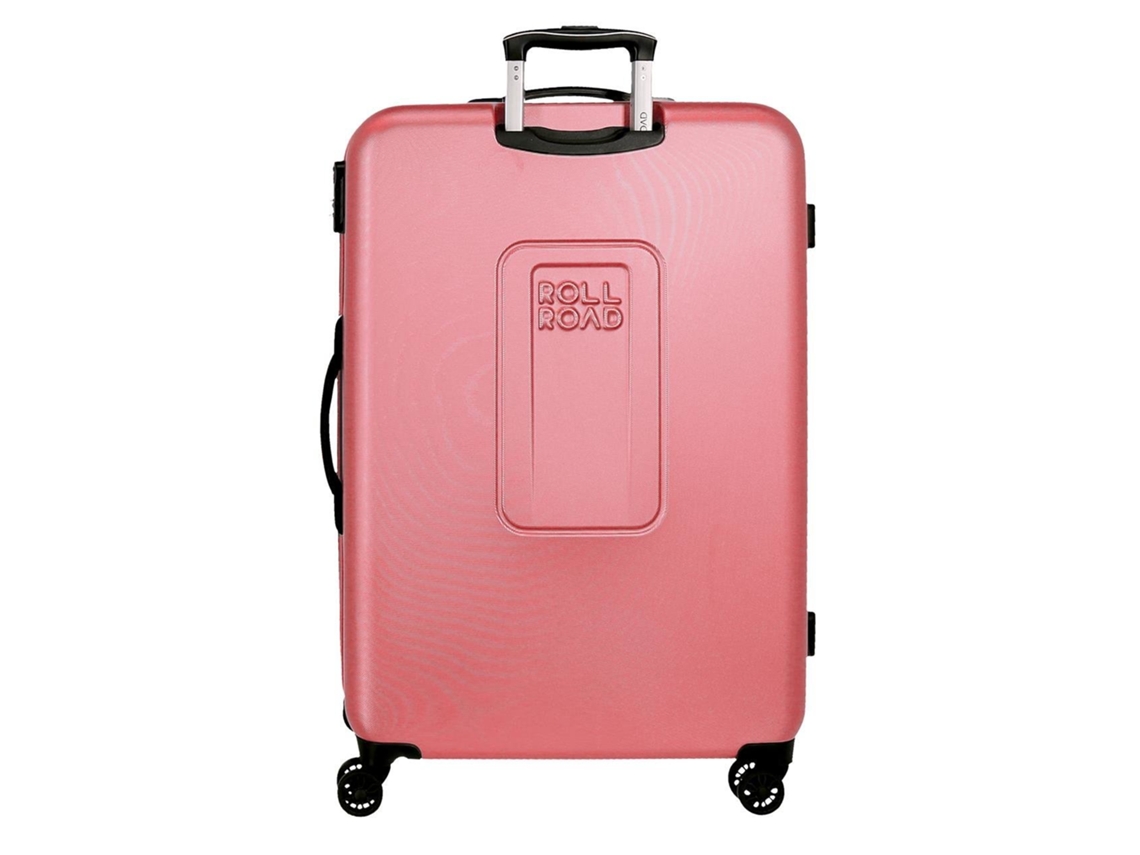 Conjunto de 3 Malas de Viagem ROLL ROAD Camboya Rosa Claro (55/68/78cm - 37/72/108L)