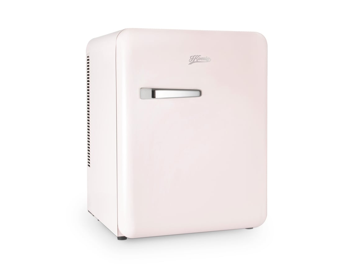 Mini Bar Vintage 31L TOAD6 H.Koenig  (regulável 6°-15°C- 24 Db- cor-de-rosa)