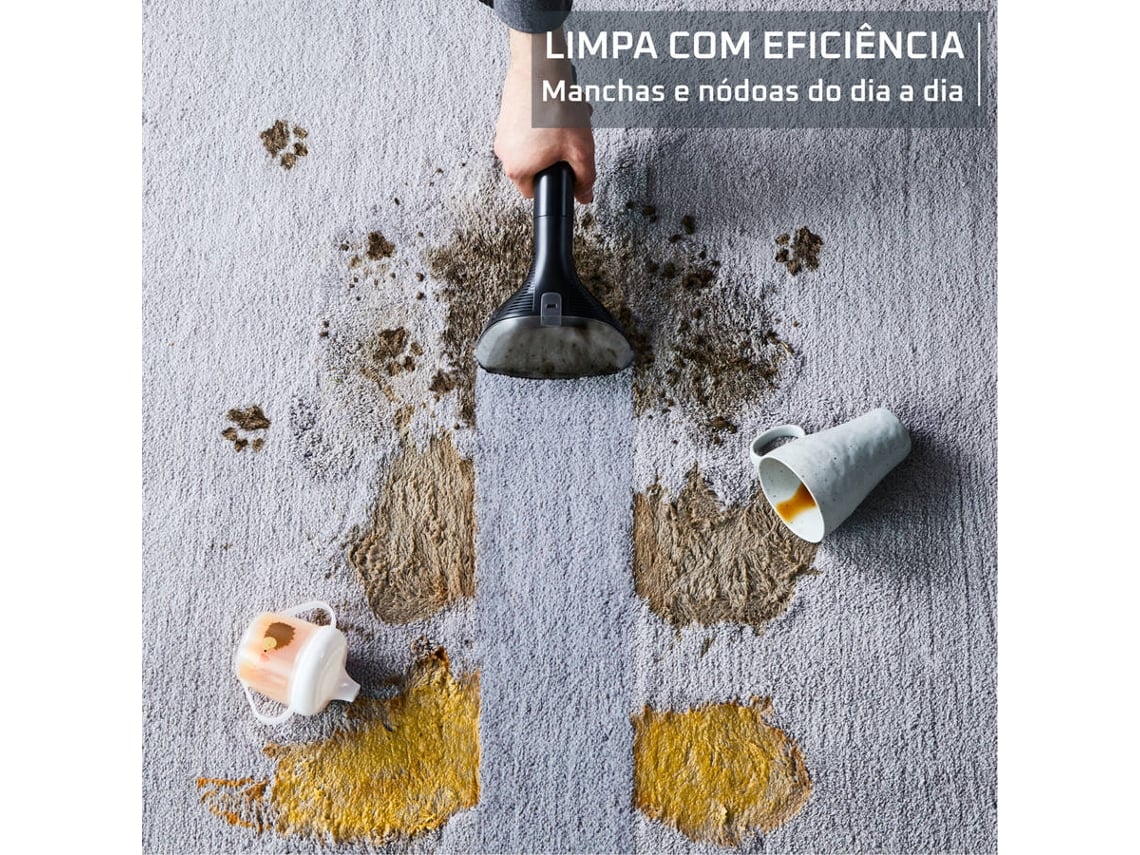 Maquina de Limpeza Têxteis ROWENTA IN5021 Clean IT Pet (750 W - 2.3 L - Cabo 5m - Preto e Verde)
