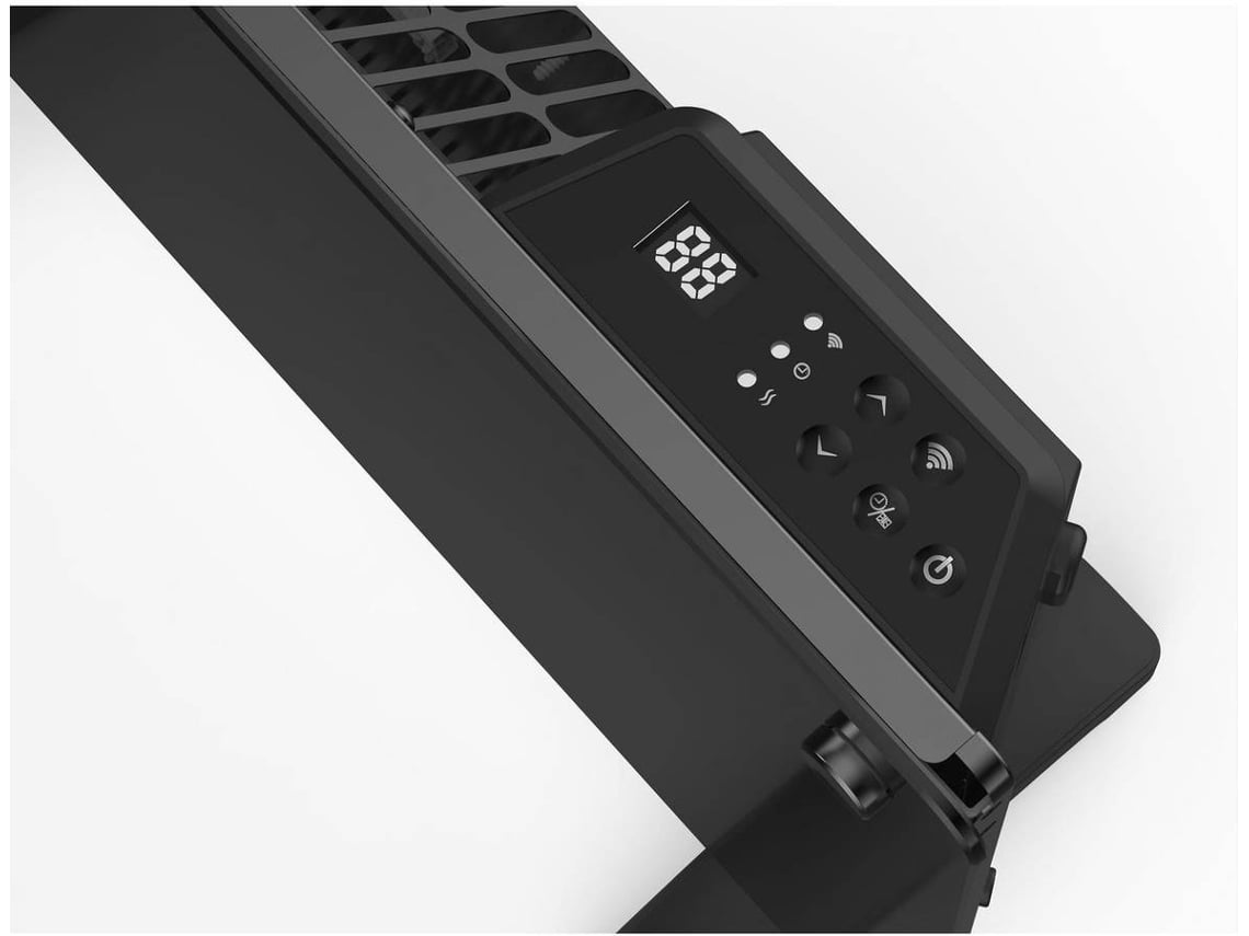 Aquecedor Convector PURLINE Panel Glass10 (1000 W - Preto)