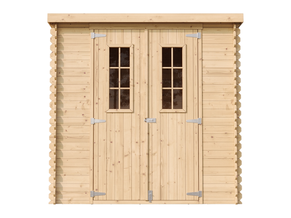 Galpão De Jardim Exterior Com Chão Impregnado Timbela M311cm311g H200 X 204 X 142 Cm 2,22 M²